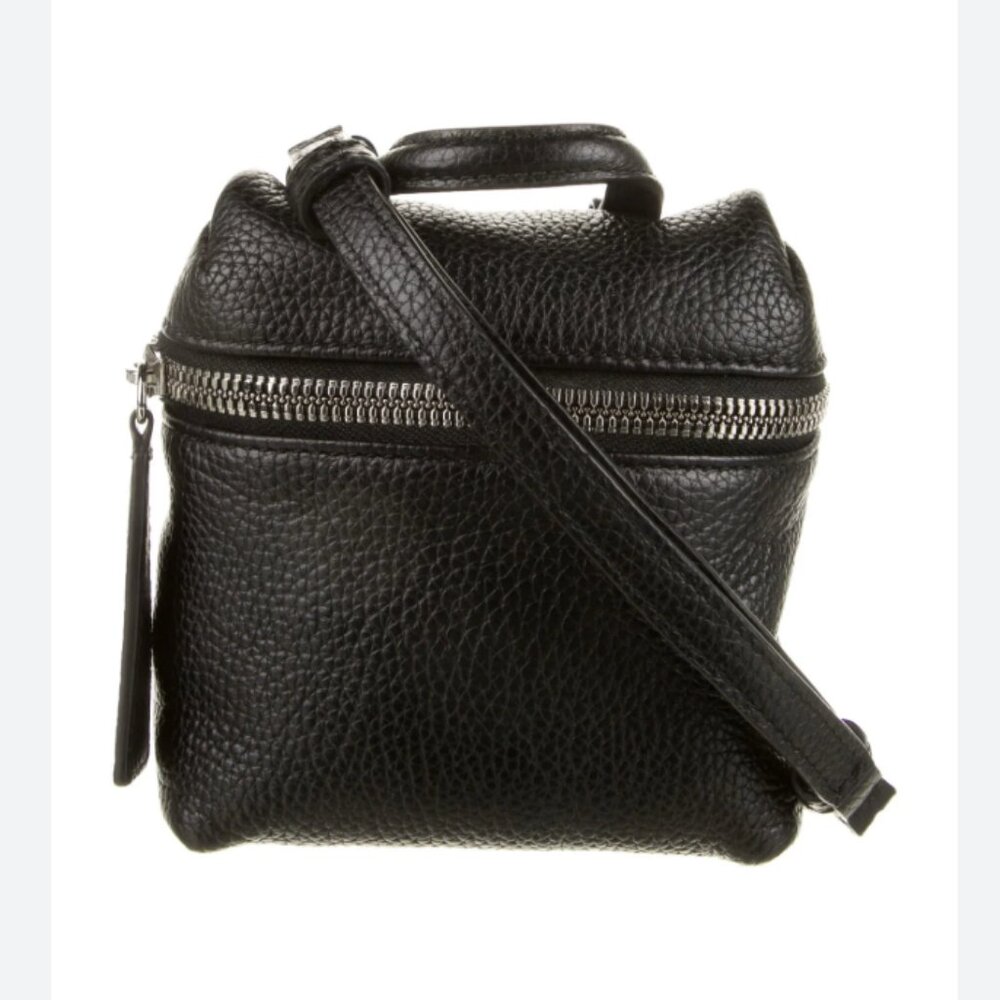 Kara Grained Leather Mini Bag
